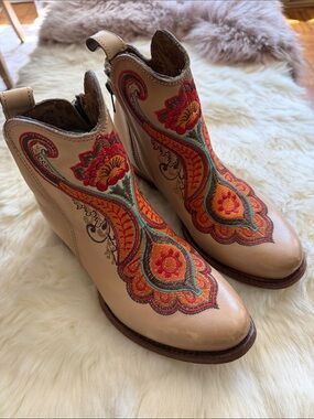 Corral Embroidered Ankle Boot
